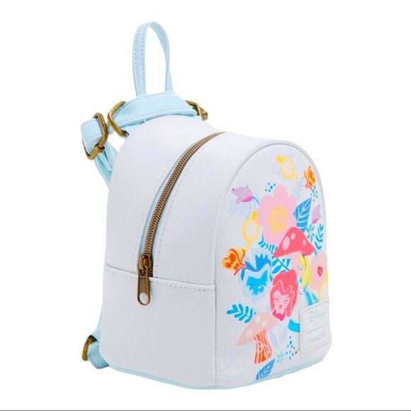 Loungefly Disney Alice In Wonderland Convertible Mini Bag - Picture 2 of 4